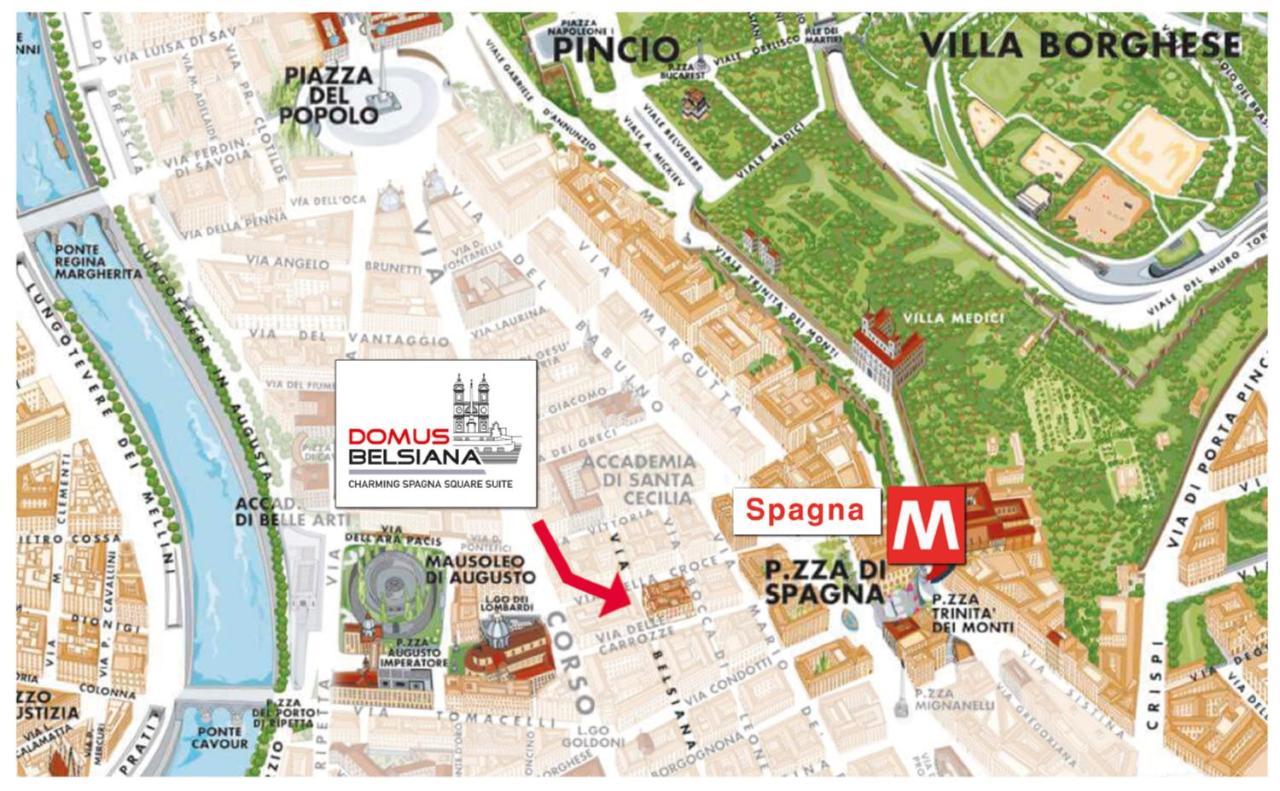 Apartamento Domus Belsiana Roma Exterior foto